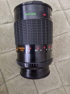 SAMYANG MC MIRROR LENS 1:8.0 f=500  72  No. 897194 camera lens w/ filters & case