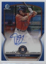 2023 Bowman Chrome Prospect Mega Box Blue Refractor /150 Drew Gilbert Auto w6f