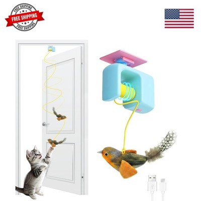 Interactive Cat Toys for Indoor Cats, Automatic s for Bored Adult Cats, Cat T...