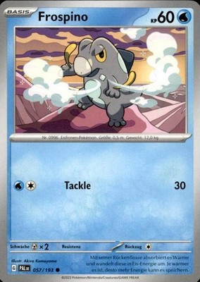 Pokémon Frospino Paldea Evolved #57 (6541)