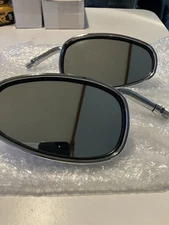 Motorcycle Chrome Rear View Mirrors Z06R (right) & Z06L (left) A045796