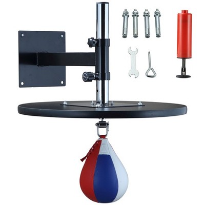 Wall Mounted Speed Bag Platform Speedball for Boxing MMA Workout Punching Bag
