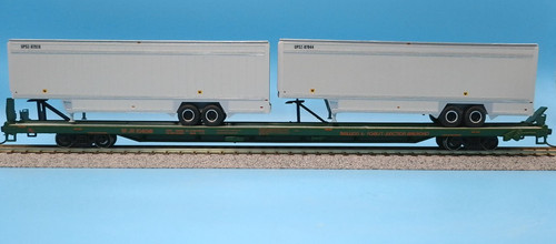 Remolques planos 2 paquetes Athearn 74225 HO Brillion Forest Junction 85' nuevos de stock | Condition: New