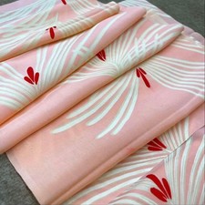 VintageSilk Silk Kimono Fabric 33x102 cm Rare Antique Old Textile Japanese