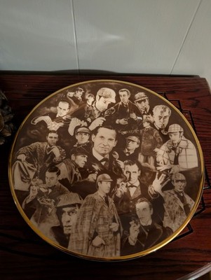 Sherlock Holmes Collectors Plate Limited Edition 910/5000