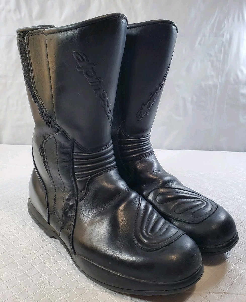 Alpinestars Racing Ahead Black Leather Gore-Tex Motocross Boots EU