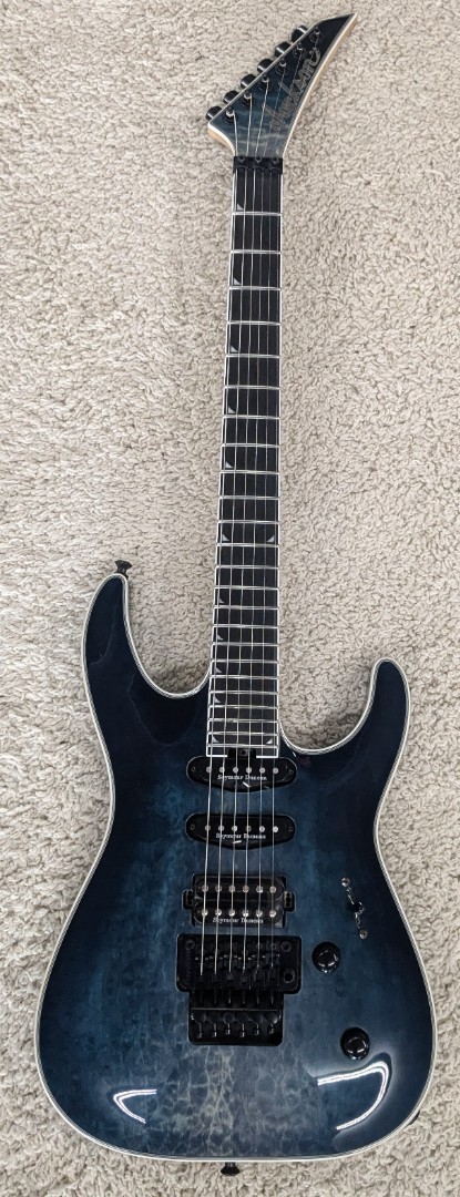 Jackson Pro Plus Series Soloist SLA3Q Polar Burst Накладка из черного дерева 230490₽