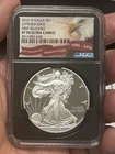 2016-W $1 PROOF American Silver Eagle Coin LETTERED EDGE NGC PF70 First Releases