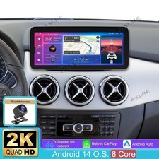 Mit Kam Android 14 Autoradio 8 Core Navi F&uuml;r MERCEDES-Benz B Klasse W246 NTG 4.5