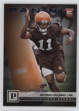 2018 Panini Rookies Blue Knight Antonio Callaway #396 0f6