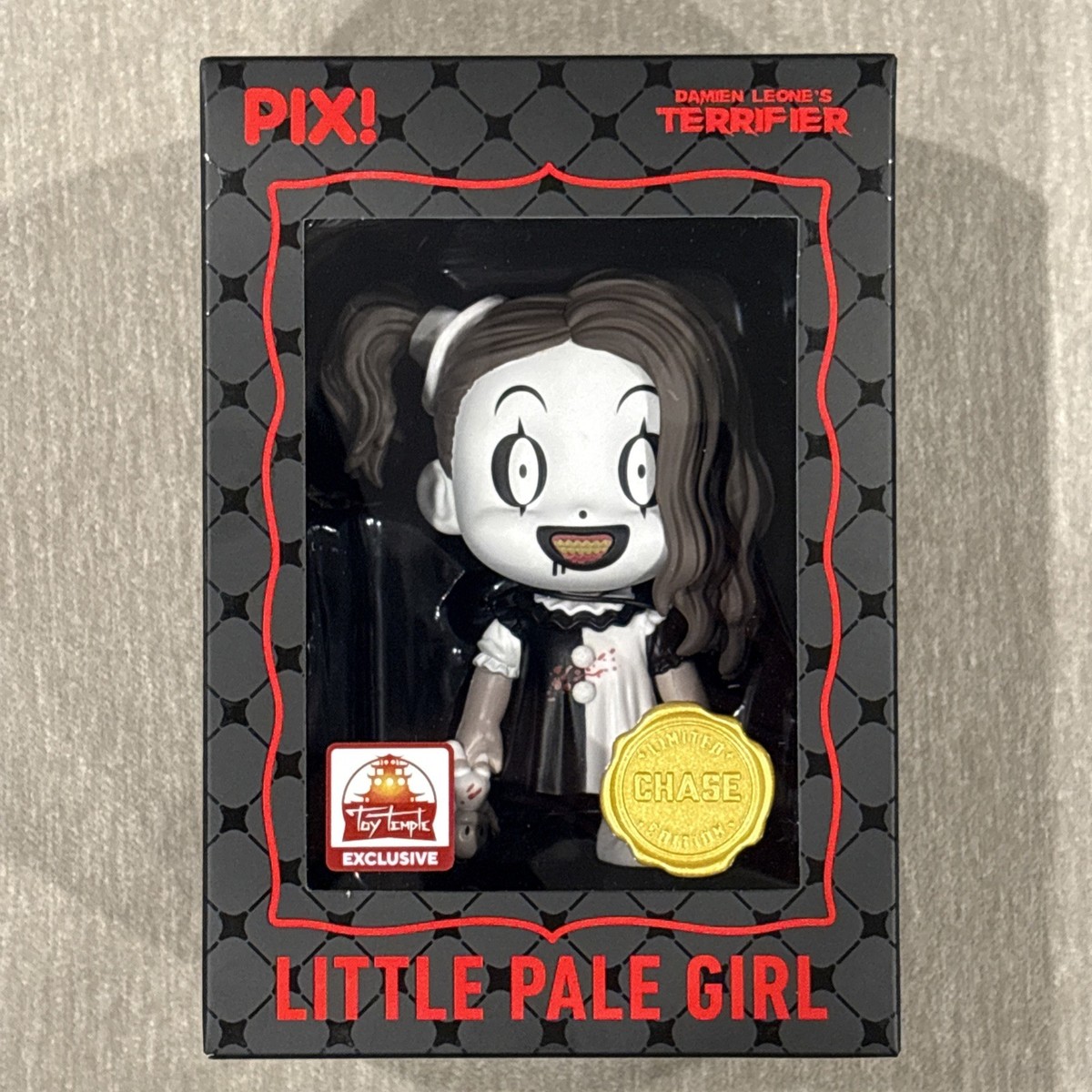 LITTLE PALE GIRL フィギュア Chase Edition Thrilljoy Pix Toy Temple Terrifier Horror Little Pale Girl Chase