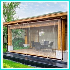 Tarps Heavy Duty Waterproof - 7x10FT Clear Vinyl Tarp with Grommets - Greenho...