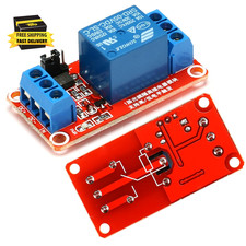 5V 1-Channel Relay Module with Optocoupler Isolation, Supports High and Low Leve