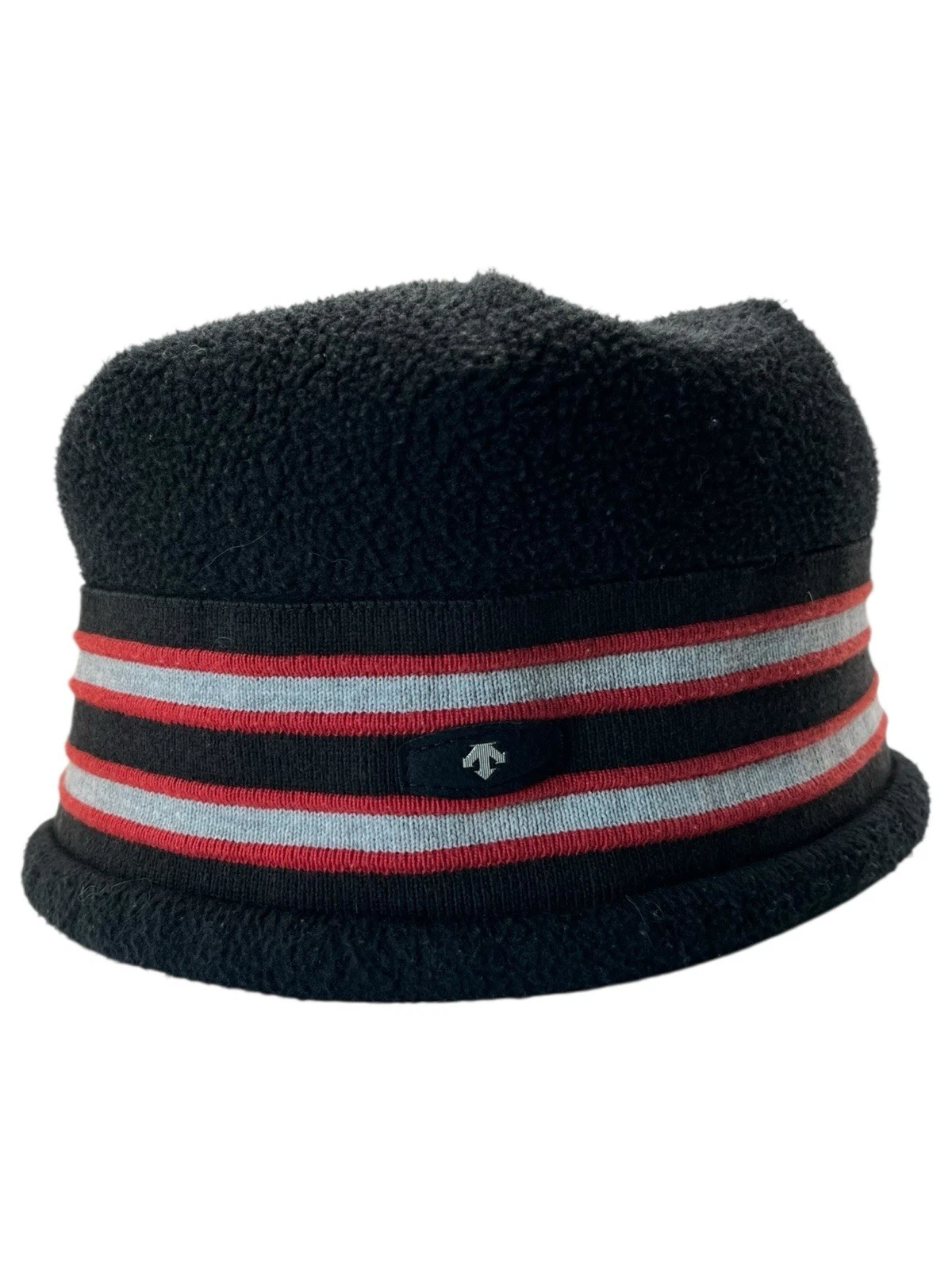 Vintage Descente Ski Hat Fleece Wool Blend Toque Beanie