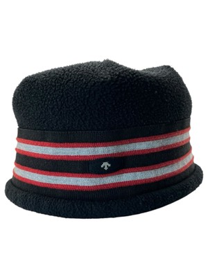 Vintage Descente Ski Hat Fleece Wool Blend Toque Beanie