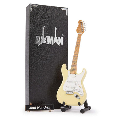 Jimi Hendrix Gitarre Miniatur Nachbau | Handgefertigte Musik Geschenke