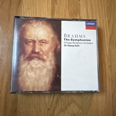 Brahms The Symphonies Chicago Symphony Orchestra Solti London 4CD Box Set