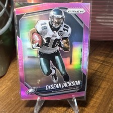 Pink Prizm Panini Prizm 2025 DeSean Jackson #294 Philadelphia Eagles
