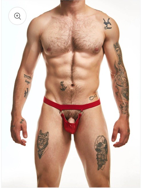HOT by SEXY MEN POUCH JOCK STRAP Red L 