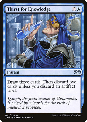 Thirst for Knowledge #71 (LP) Double Masters 2XM Magic MTG