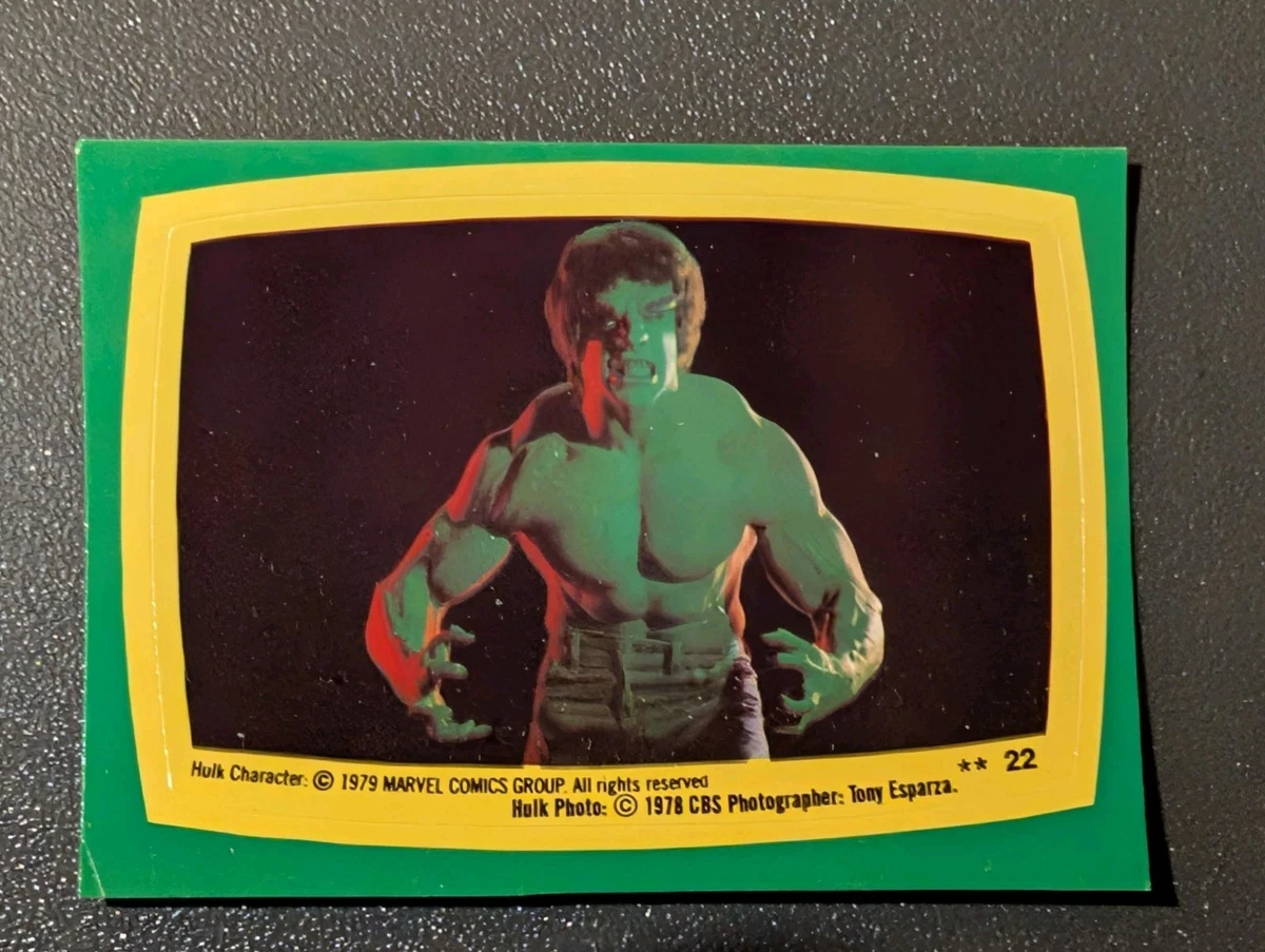 Incredible Hulk Sticker Collectable Trading Cards for sale | eBay