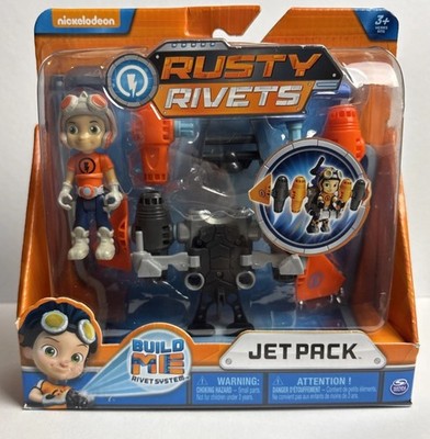 Nickelodeon Rusty Rivets Build Me Rivet System JET PACK Figure NEW