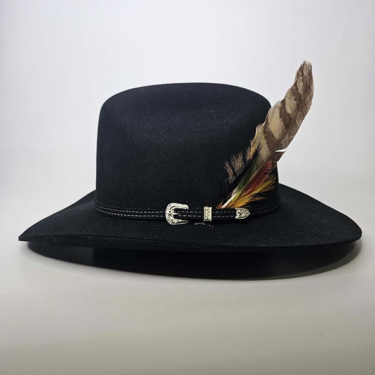 Stetson Cowboy Hat 4X Beaver Black Sierra RF04750740 Long Oval