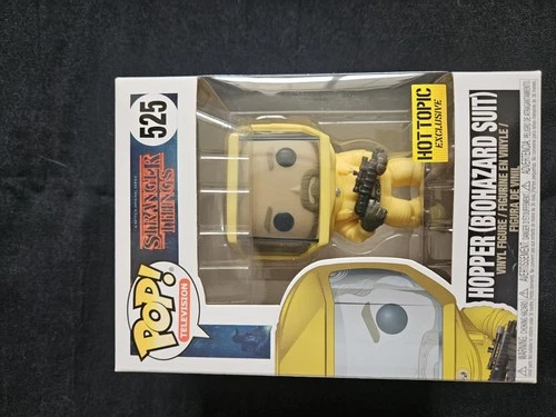Funko Pop! Stranger Things Hopper #525 Biohazard Suit, Hot Topic Exclusive