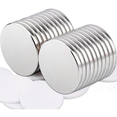 20 Stück Magnete Stark 20x2mm Neodym Magnete Extra Stark, Magneten Stark Groß...