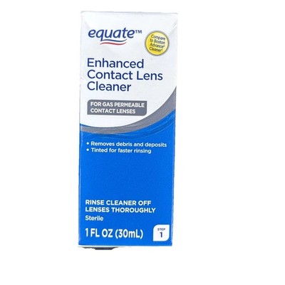 Equate Enhanced Contact Lens Cleaner Step 1 -   1 fl oz