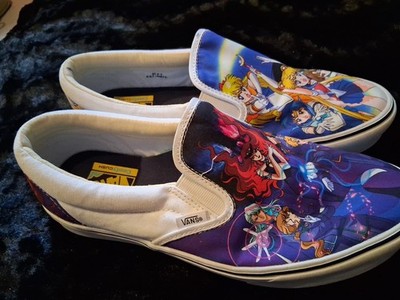 VANS Clasic Slip-on Men's  Comfi Cush Prety Guardian Sailor Mon Size10.5 Cm 28.5