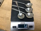 5.3 Oz. Sterling Silver .925 Scrap Towle Madeira 1948 Solid 4x Soup Spoon Ounce