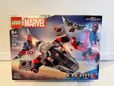 LEGO Super Heroes: Captain America Vs. Red Hulk Battle (76292) FACTORY SEALED