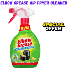 Elbow Grease Air Fryer Cleaner Spray 500ml Lemon Fresh Degreaser Foam Wipe Rinse 7.14 per litre