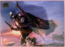 A Clan of Two Topps Star Wars Chrome Galaxy 2024 #81