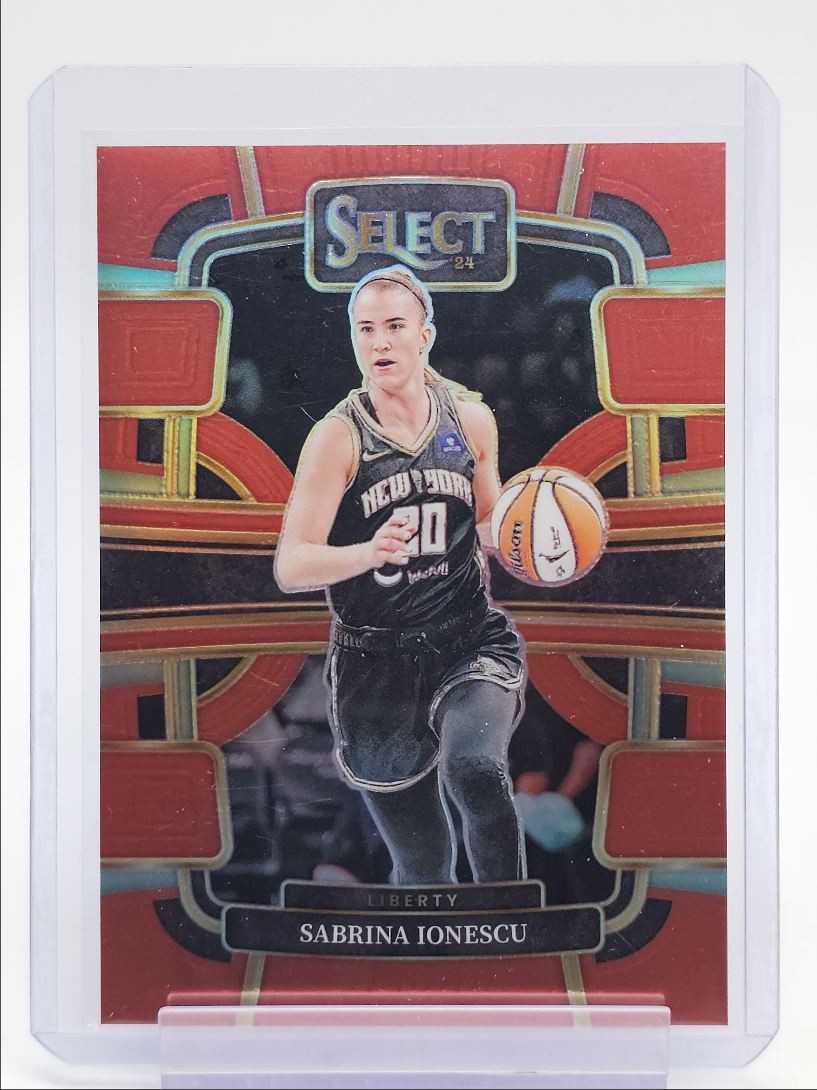 SABRINA IONESCU 2024-25 SELECT WNBA CONCOURSE RED PRIZM LIBERTY /149 Q5908