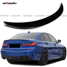 Heckspoiler Lippe für BMW 3er G20 G80 Spoilerlippe Schwarz M3 Style Heckflügel