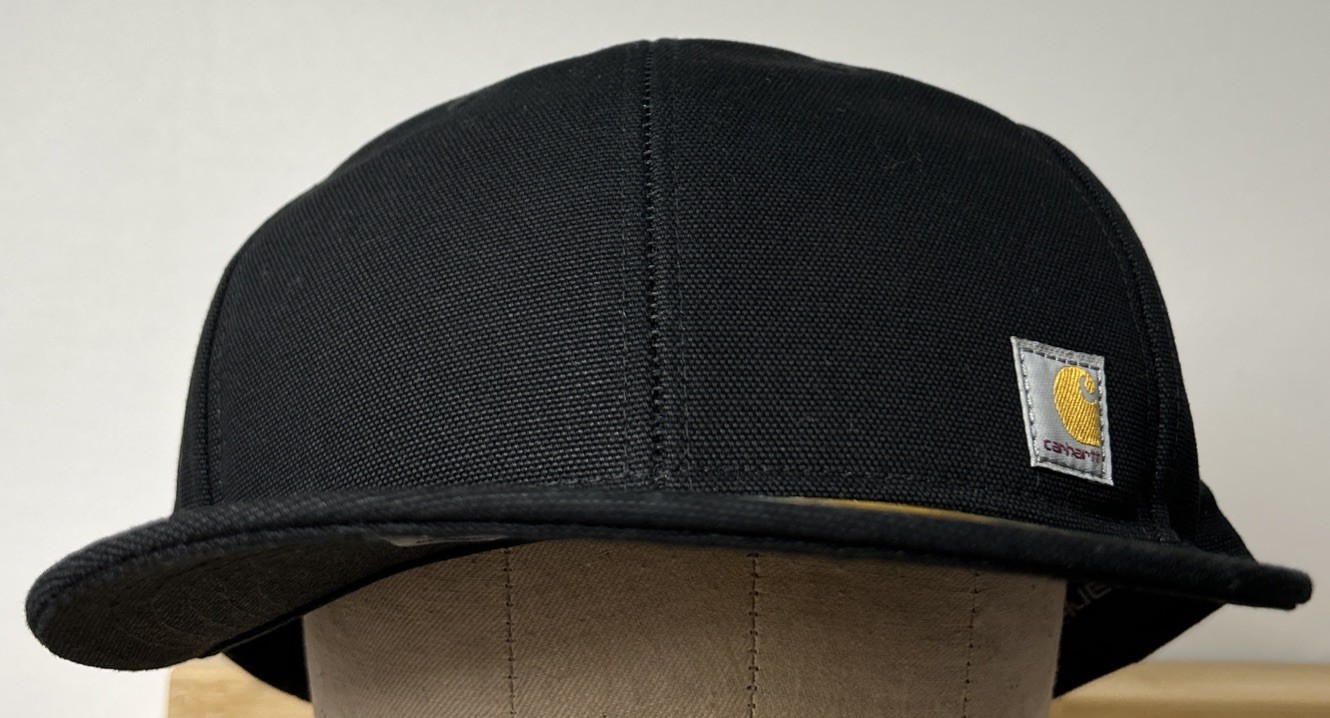 Carhartt Men's Firm Duck Flat Brim Cap - N/S - Black image 2