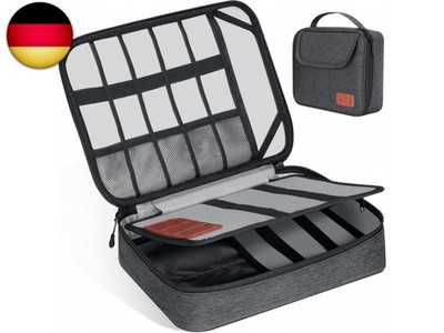 Cozary Kabeltasche, Kabeltasche Organizer, Doppelte Speicherung Tech Pouch mit