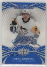 2021-22 Upper Deck Ultimate Collection Introductions Kasper Bjorkqvist Auto 6kn