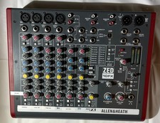 Allen & Heath ZED-10FX + Shure SM58 + Behringer Eurolive B205D ++++++