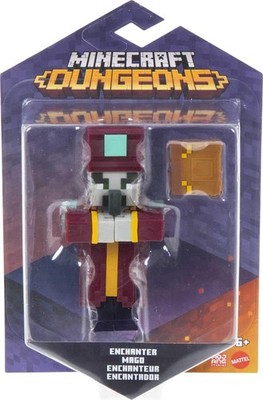 Minecraft Dungeons 3.25-in Collectible Battle Figure and Accessories - Enchanter