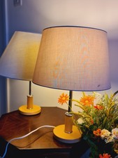 Scandinavian Wooden Lamps  Table Top Light Desk Lamp Modernist Made In Finland 2