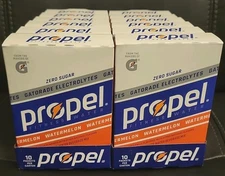 Propel Powder 120 Watermelon Packets W/Electrolytes, Vitamins, (12×10ct) 03/2026