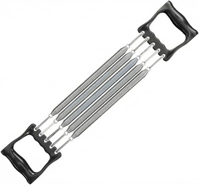1PC Spring Chest Expander, 5 Springs, Arm, Muscle, Strength, Exercise, Gym, Rope