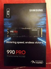 SAMSUNG 990 Pro 4TB M.2 2280 PCIe 4.0 x4 NVMe SSD MZ-V9P4T0