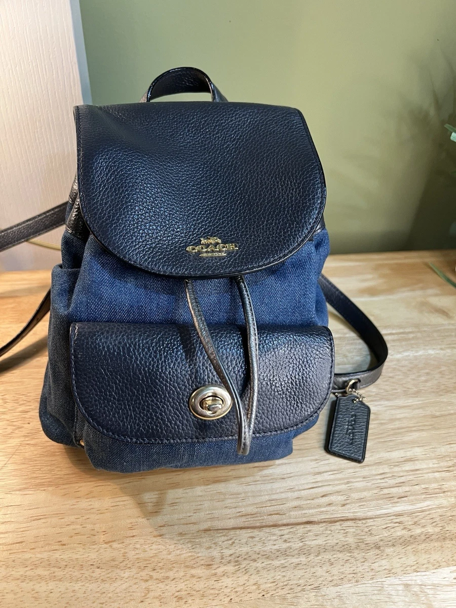 Coach Drawstring Denim Exterior Bags & Handbags for Women | eBay display picture 1