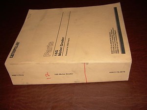 CATERPILLAR CAT 16 16G MOTOR GRADER PARTS BOOK MANUAL SN 93U