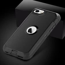 For Apple iPhone SE 3rd/SE 2nd Case Shockproof Heavy Duty Cover Screen Protector