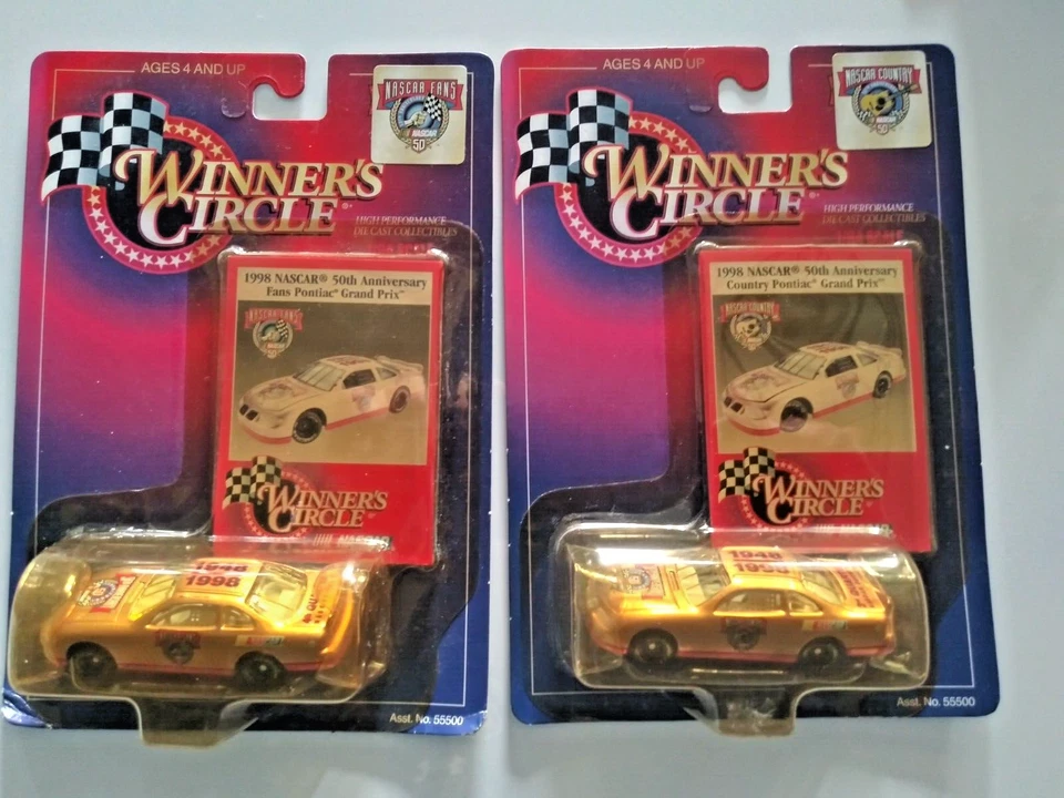 LOTE de 9 NASCAR WINNERS CIRCLE 1/64 Diecast.Stewart,Nascar 50th,Patinetas Foto 2 de 4